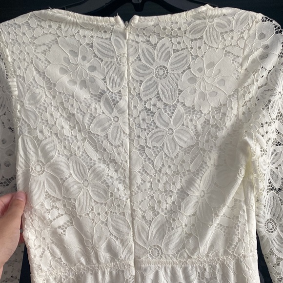 Lulus Cream White Dress Size Small - Picture 5 of 8